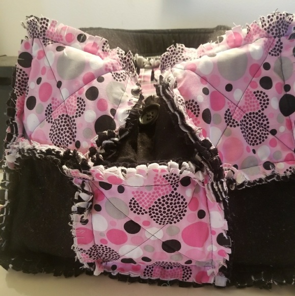 Minnie mouse quilted baby bag